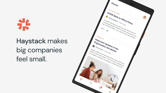 Haystack: Modern Intranet screenshot