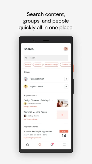 Haystack: Modern Intranet screenshot