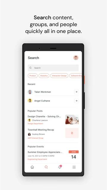 Haystack: Modern Intranet screenshot