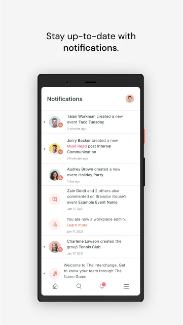 Haystack: Modern Intranet screenshot
