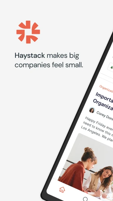 Haystack: Modern Intranet screenshot
